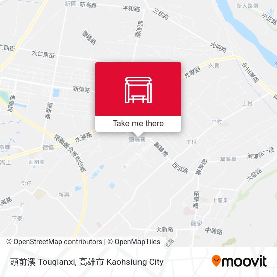 頭前溪 Touqianxi map
