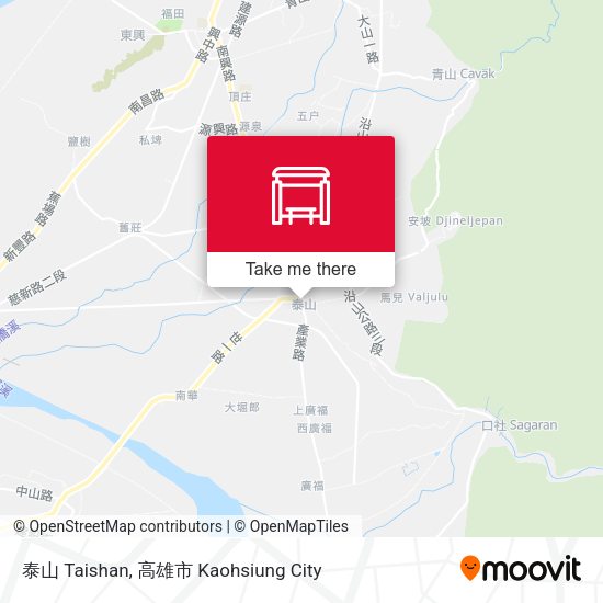 泰山 Taishan map