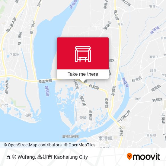 五房 Wufang map