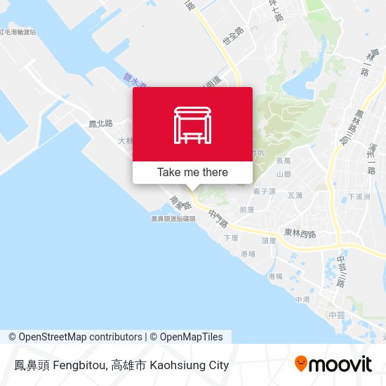 鳳鼻頭 Fengbitou map