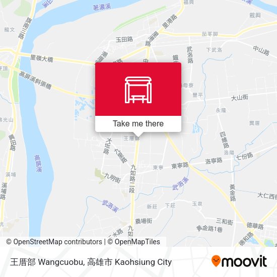 王厝部 Wangcuobu map