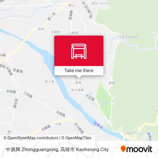 中廣興 Zhongguangxing map
