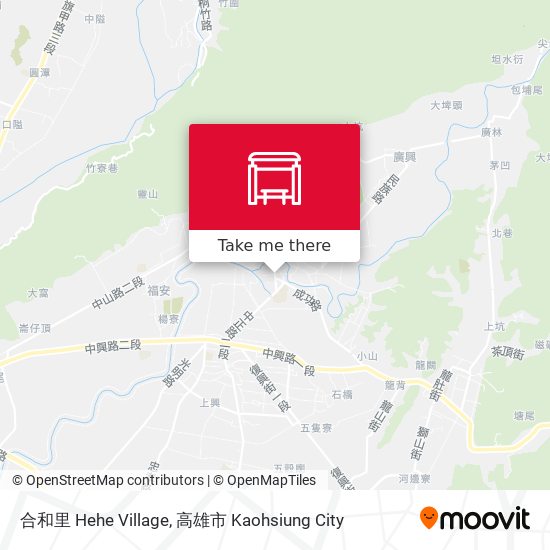 合和里 Hehe Village map