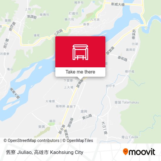 舊寮 Jiuliao地圖