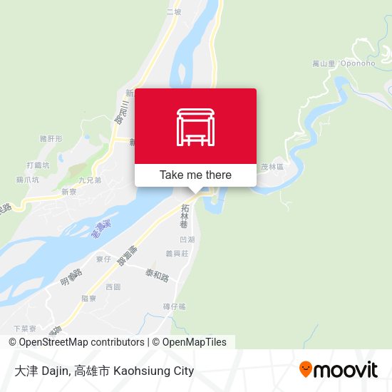 大津 Dajin map