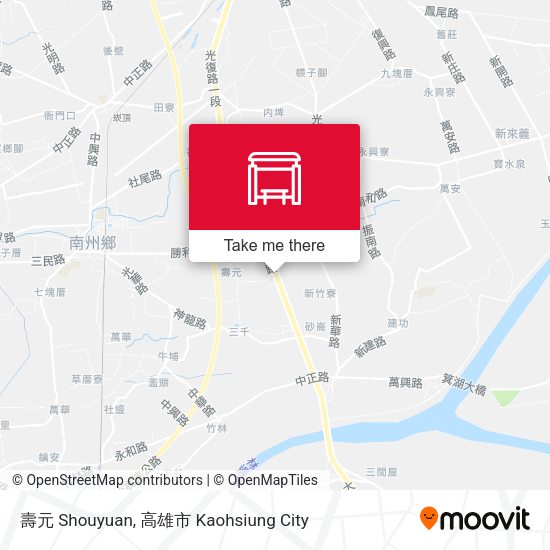 壽元 Shouyuan map