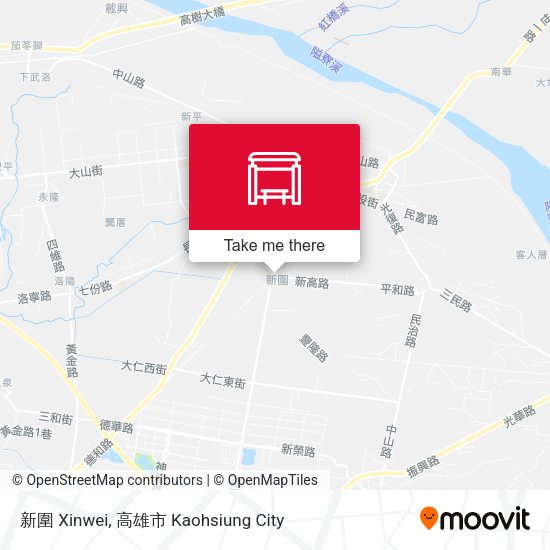 新圍 Xinwei地圖