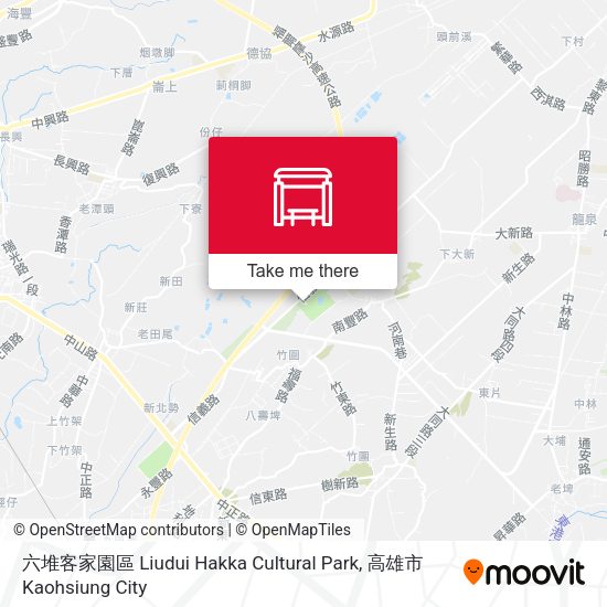 六堆客家園區 Liudui Hakka Cultural Park map