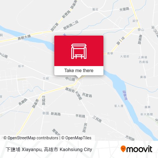 下鹽埔 Xiayanpu map