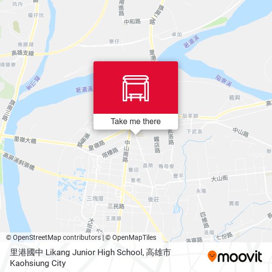 里港國中 Likang Junior High School map
