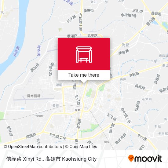 信義路 Xinyi Rd. map