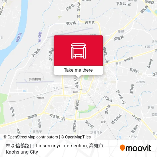 林森信義路口 Linsenxinyi Intersection地圖