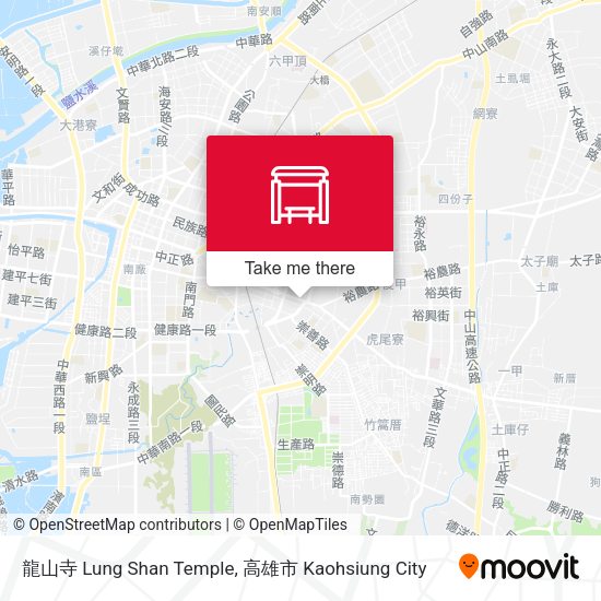 龍山寺 Lung Shan Temple map