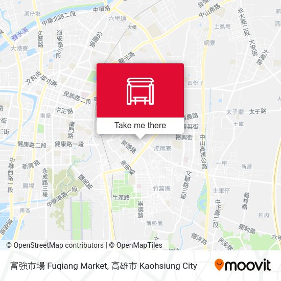 富強市場 Fuqiang Market map
