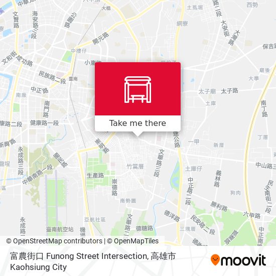富農街口 Funong Street Intersection地圖