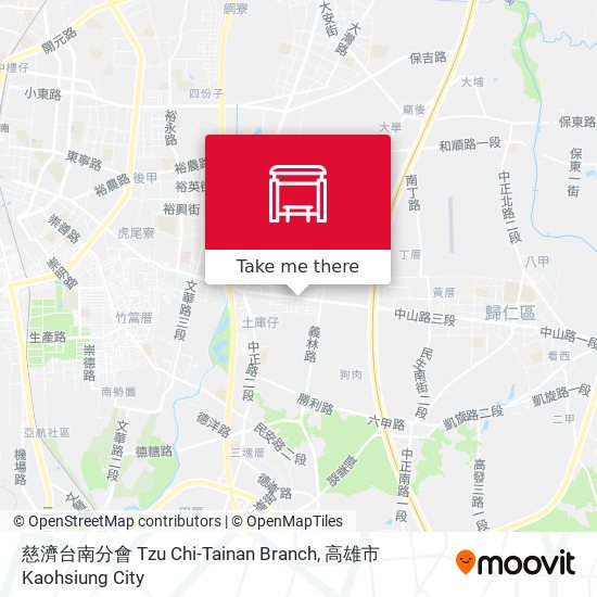 慈濟台南分會 Tzu Chi-Tainan Branch map