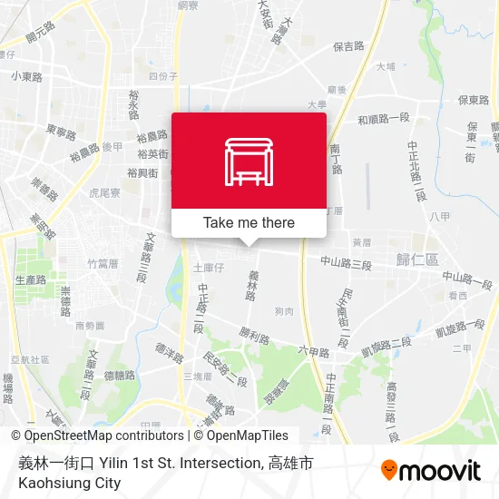 義林一街口 Yilin 1st St. Intersection地圖