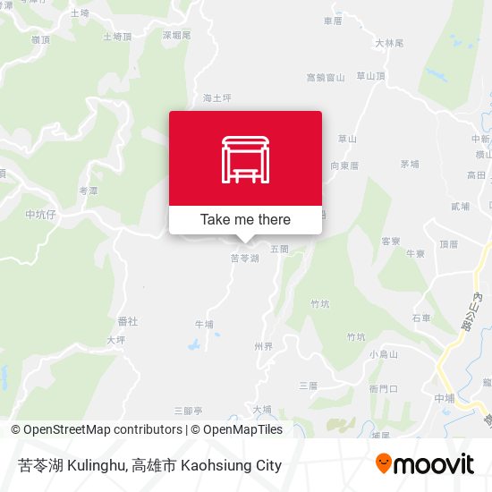 苦苓湖 Kulinghu map