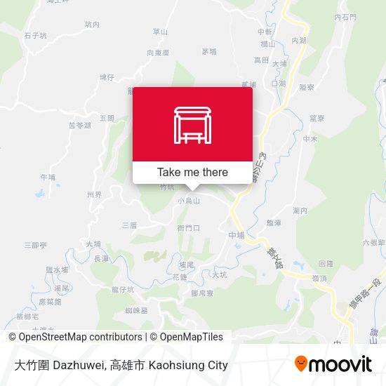 大竹圍 Dazhuwei map