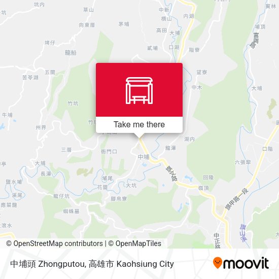 中埔頭 Zhongputou map