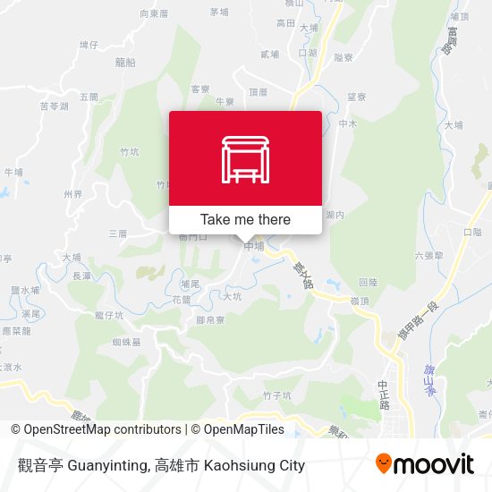 觀音亭 Guanyinting map
