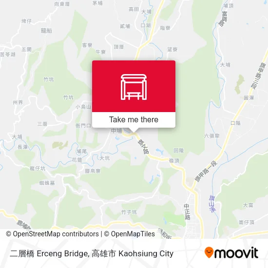 二層橋 Erceng Bridge地圖