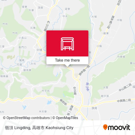 嶺頂 Lingding地圖