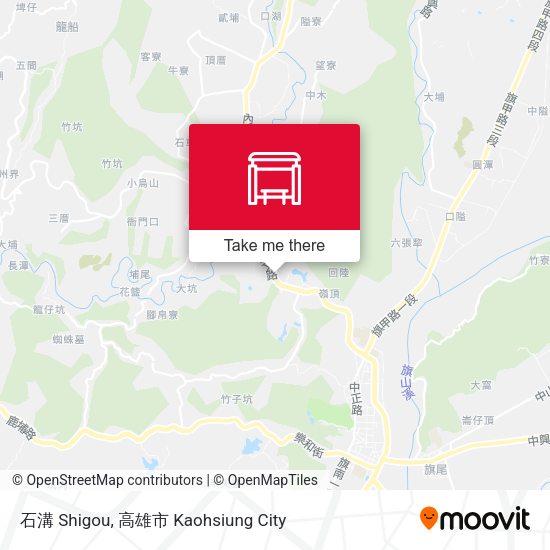 石溝 Shigou map