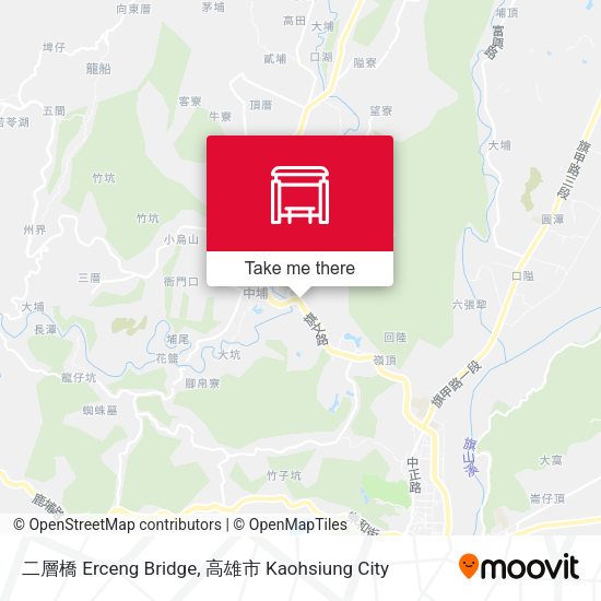 二層橋 Erceng Bridge map
