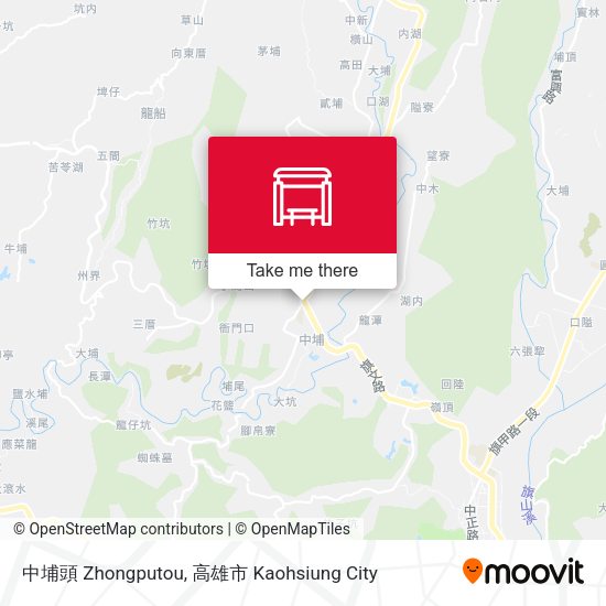 中埔頭 Zhongputou map