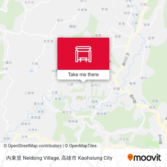 內東里 Neidong Village地圖