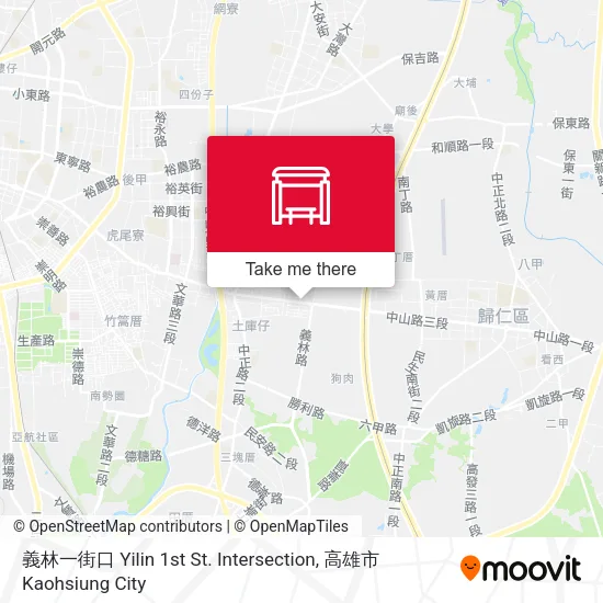 義林一街口 Yilin 1st St. Intersection地圖