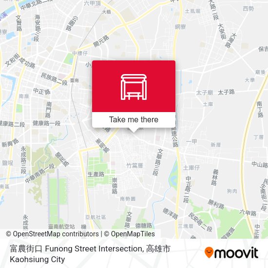富農街口 Funong Street Intersection map