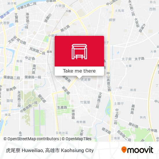 虎尾寮 Huweiliao map