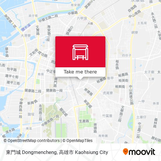 東門城 Dongmencheng map