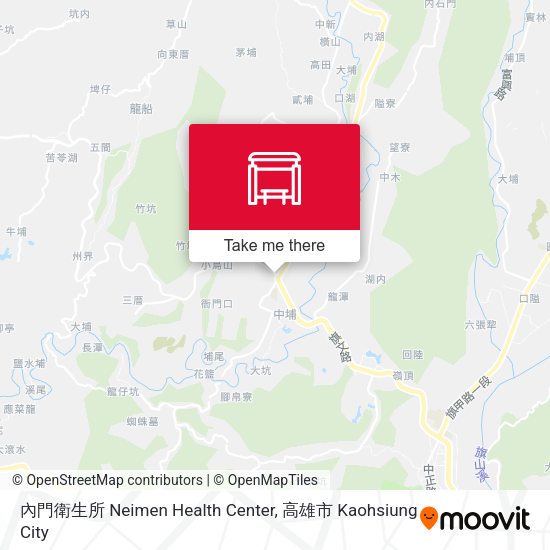 內門衛生所 Neimen Health Center地圖