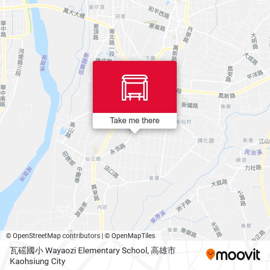 瓦磘國小 Wayaozi Elementary School map