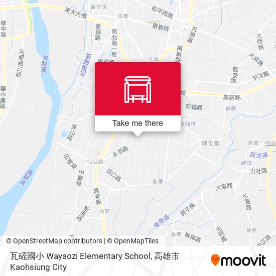瓦磘國小 Wayaozi Elementary School map