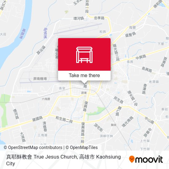 真耶穌教會 True Jesus Church map