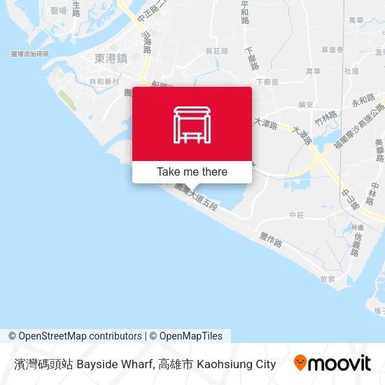 濱灣碼頭站 Bayside Wharf地圖