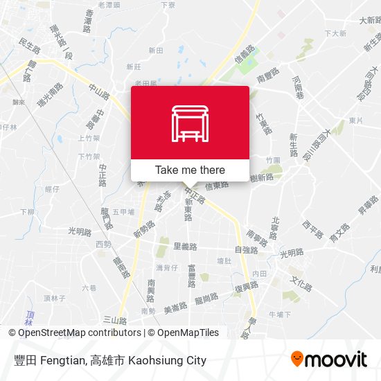 豐田 Fengtian map