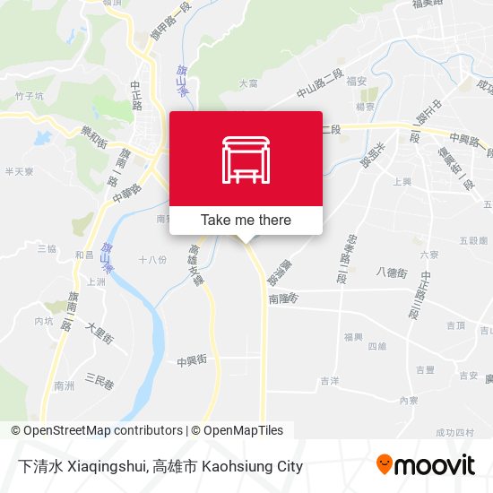 下清水 Xiaqingshui map