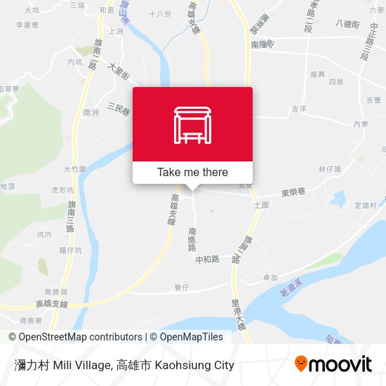 瀰力村 Mili Village map