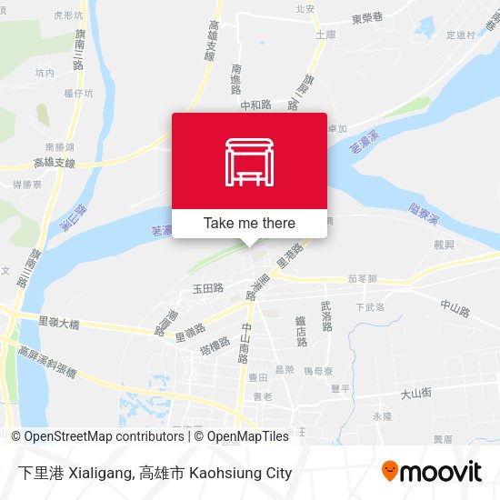 下里港 Xialigang地圖
