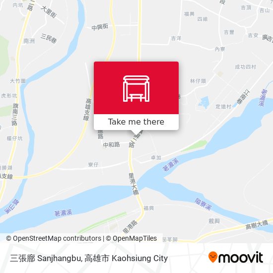 三張廍 Sanjhangbu地圖