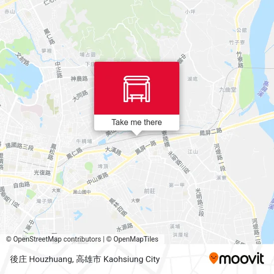 後庄 Houzhuang地圖