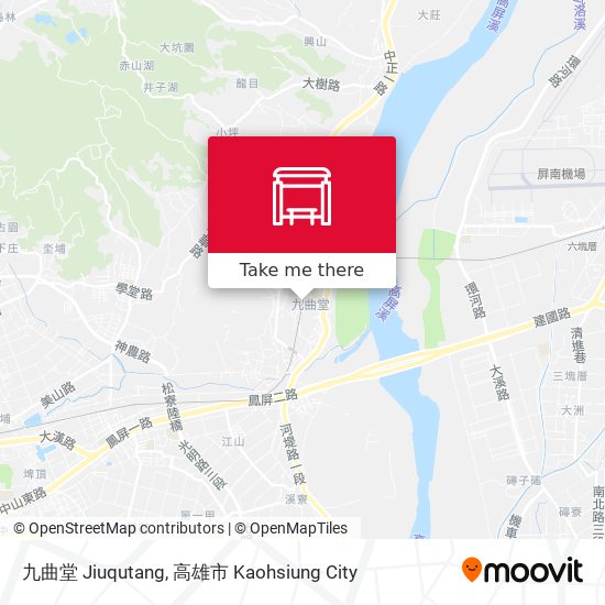 九曲堂 Jiuqutang map