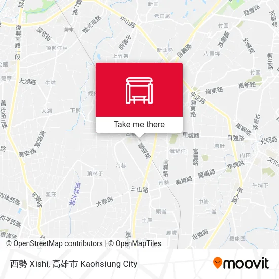 西勢 Xishi地圖