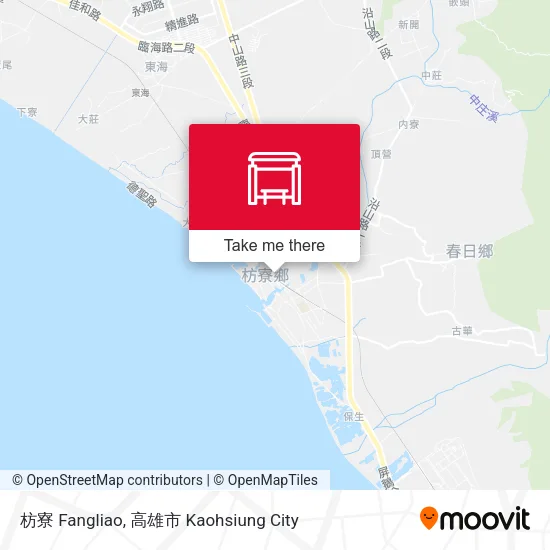 枋寮 Fangliao map