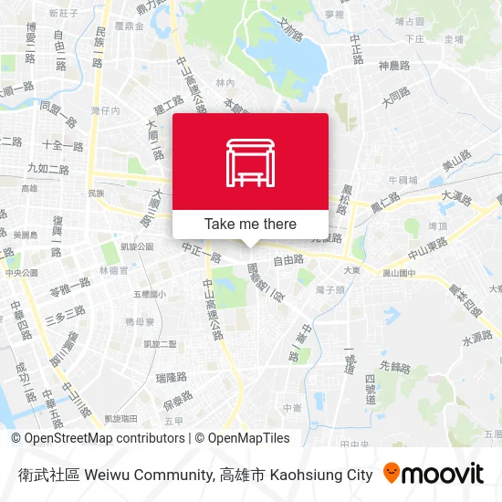 衛武社區 Weiwu Community map